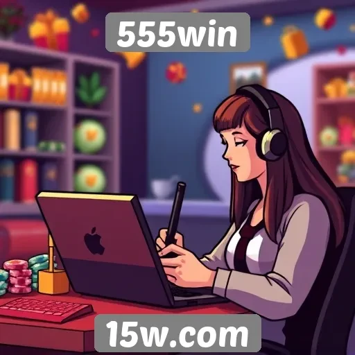 Funcionalidades do suporte ao cliente no 555win