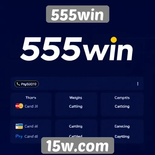 Comparação de métodos de pagamento disponíveis no 555win